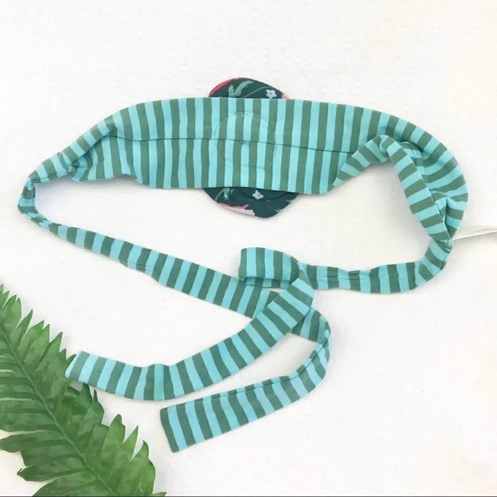 Matilda Jane Flower Striped Headband/ Sash